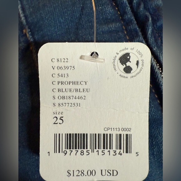 NWT We The Free Bella Moto Skinny Jeans size 25 - Picture 11 of 15